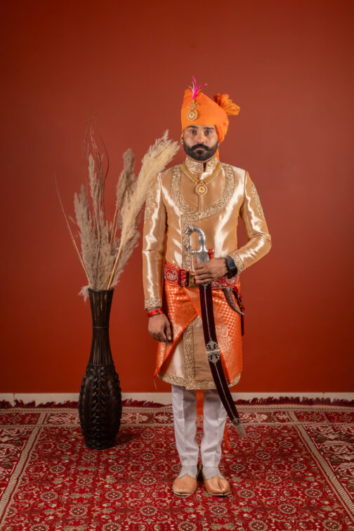 Royal Angrakha Sherwani