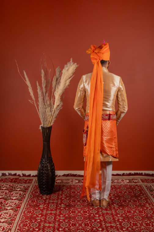 Royal Angrakha Sherwani - Image 2