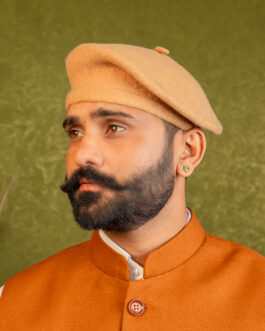 Beret Cap in Cream