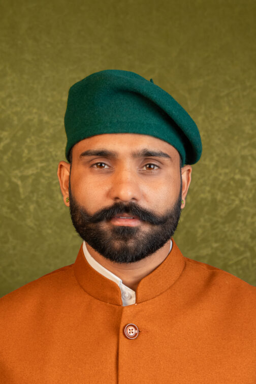 Beret Cap in Green