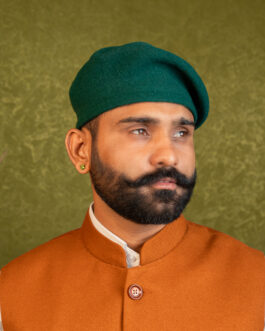 Beret Cap in Green
