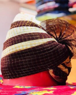 Chocolate Brown Doriya Safa